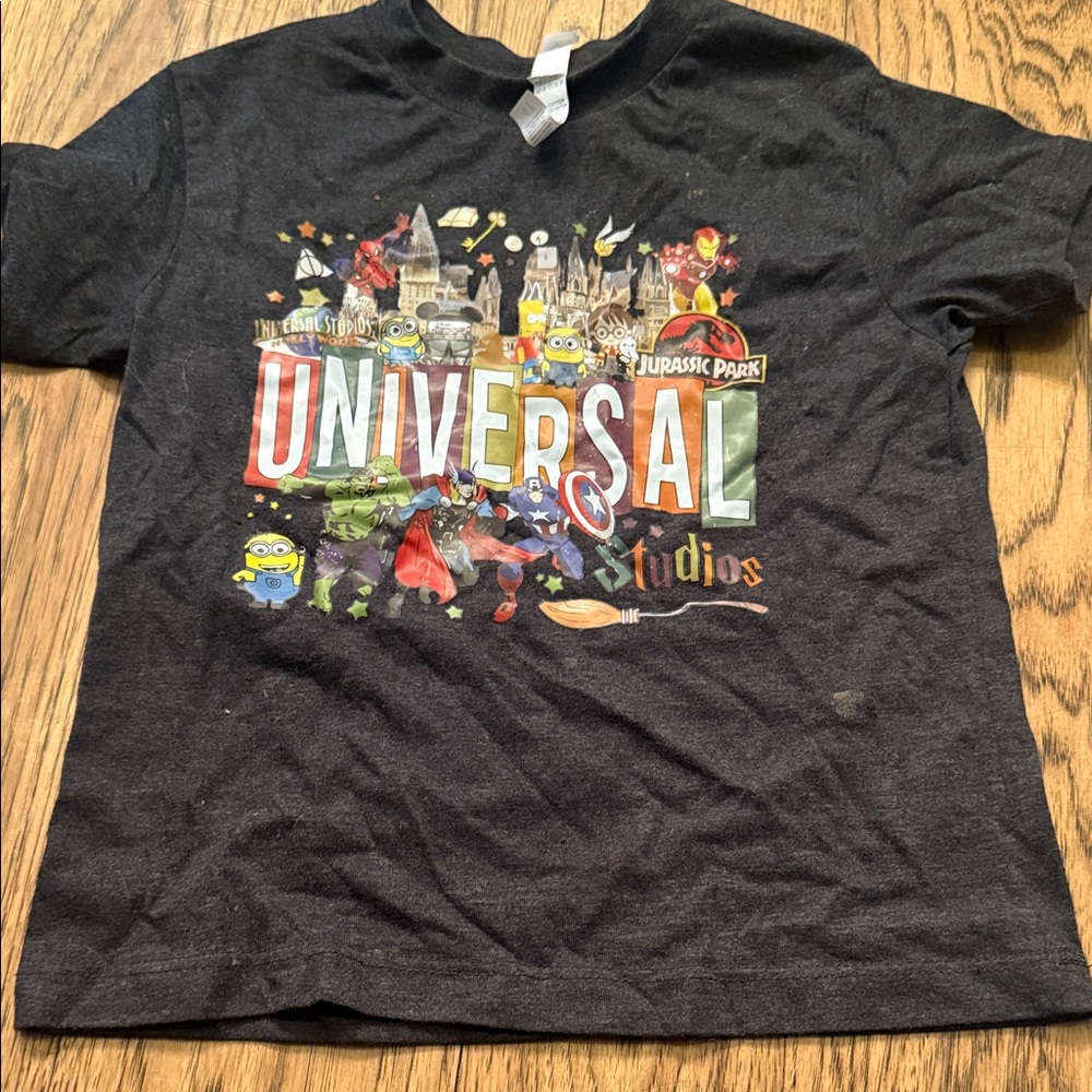 Universal Studios Graphic T-Shirt Dark Heather Gray 4T